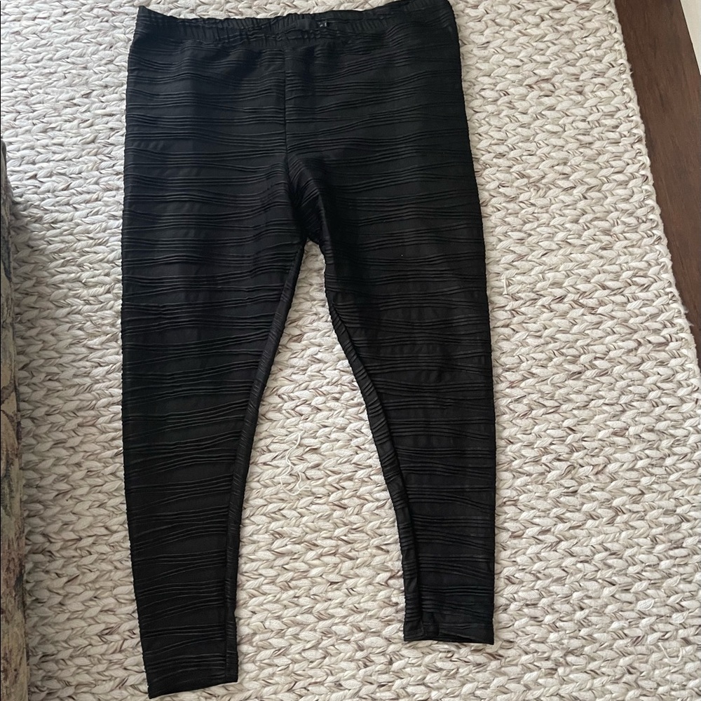 ASOS Curve Banded Moto Leggings